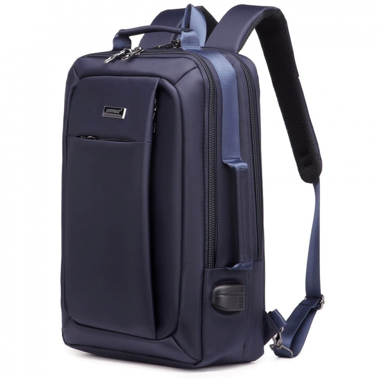 Портфель-рюкзак бренд ARISTOCRAT с отделением для ноутбука до 15.6" 2410 Blue