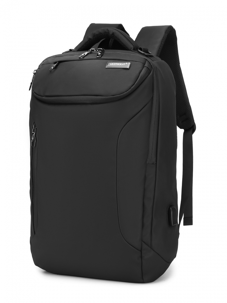Рюкзак для ноутбука 17", 30л.арт.1113 BLACK ARISTOCRAT