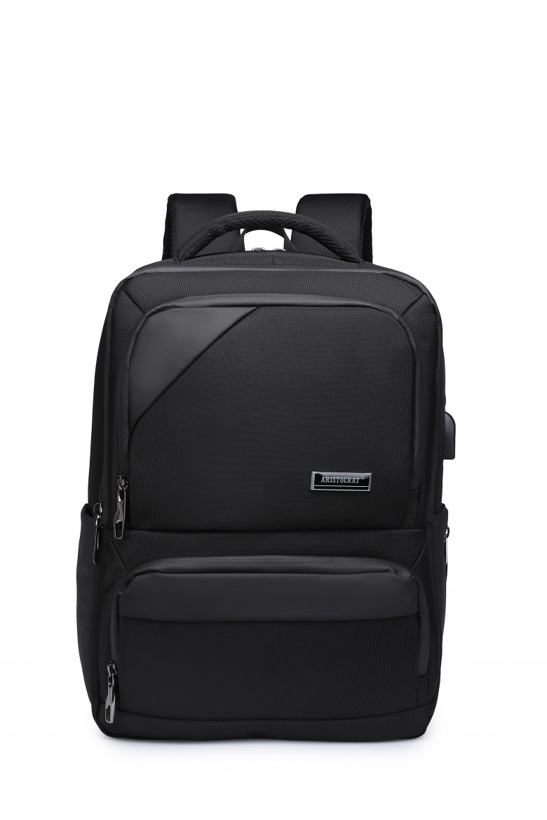 Рюкзак для ноутбука до 15,6" арт.1120 BLACK ARISTOCRAT"