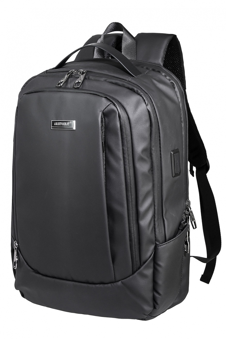 Рюкзак для ноутбука до 15,6" арт.1122 BLACK ARISTOCRAT"
