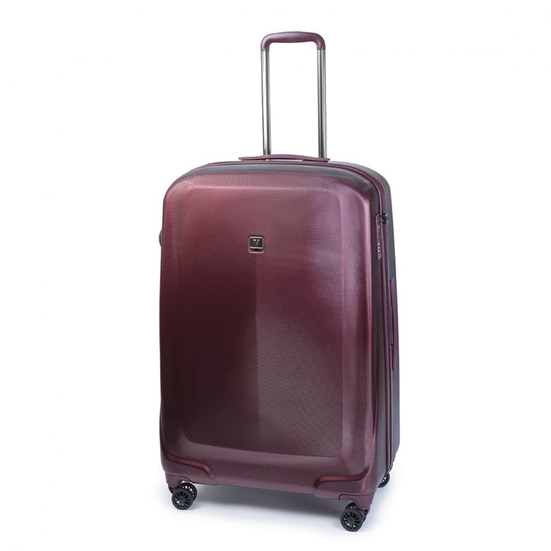 Чемодан большой L-28" VIP COLLECTION арт.808 BURGUNDY(бордовый) 79х53х29см.3,9 кг,113л.