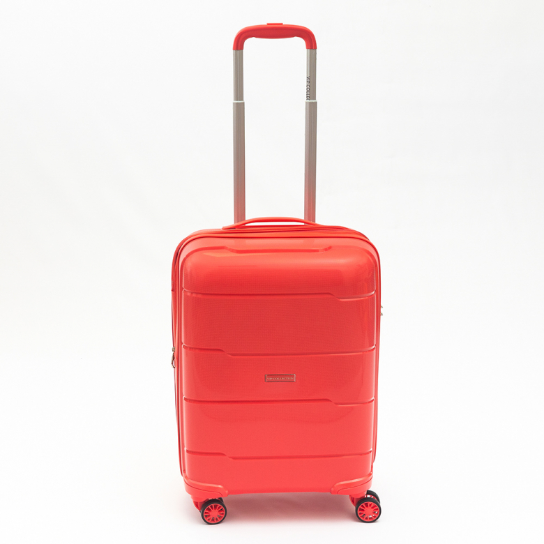 Чемодан маленький S-20" арт.14101 Watermelon Red(арбузный) VIP COLLECTION 37,5х23,5х56,5см. 2,9кг. 49/62л.