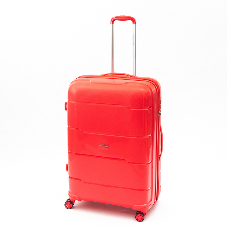 Чемодан средний M-24" арт.14101 VIP COLLECTION Watermelon Red(Арбузный) 69,5x46x26,5см. 3,7кг объём 85/100л